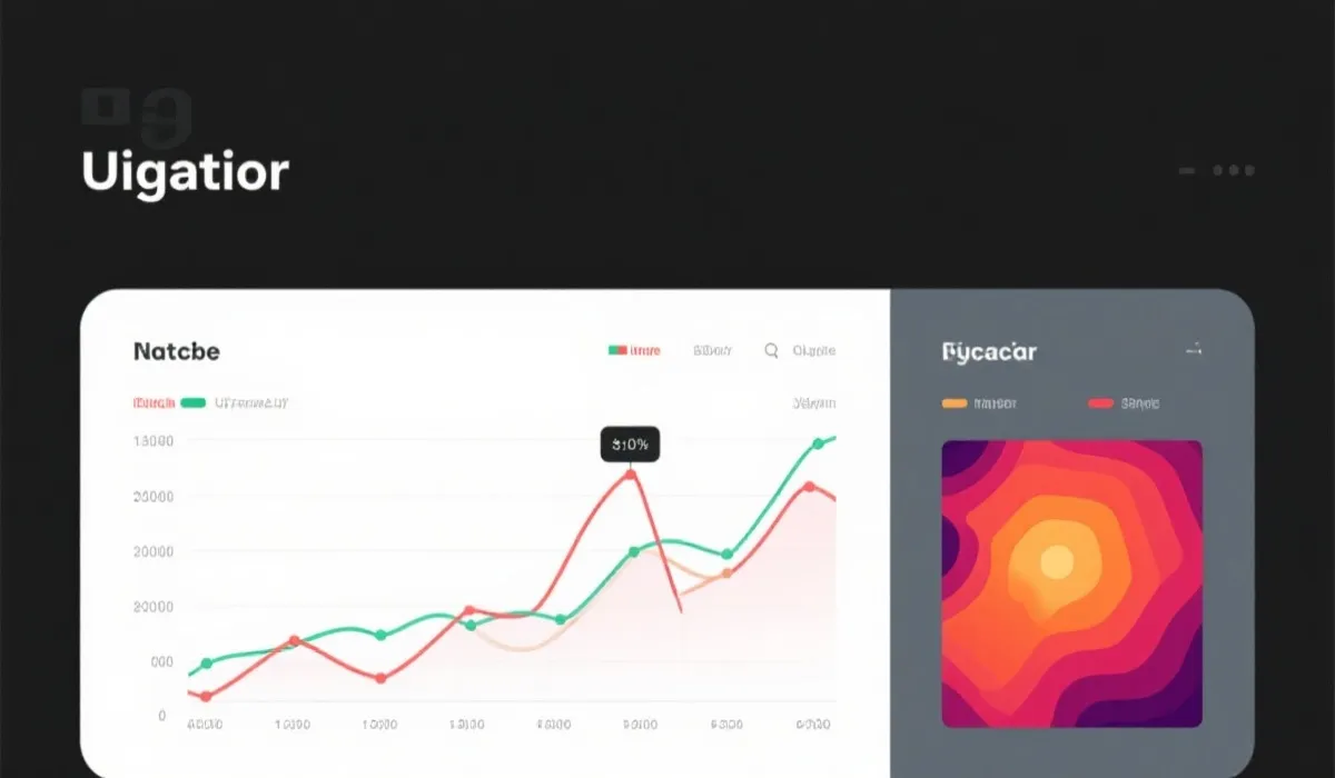 走势图与热力图示意