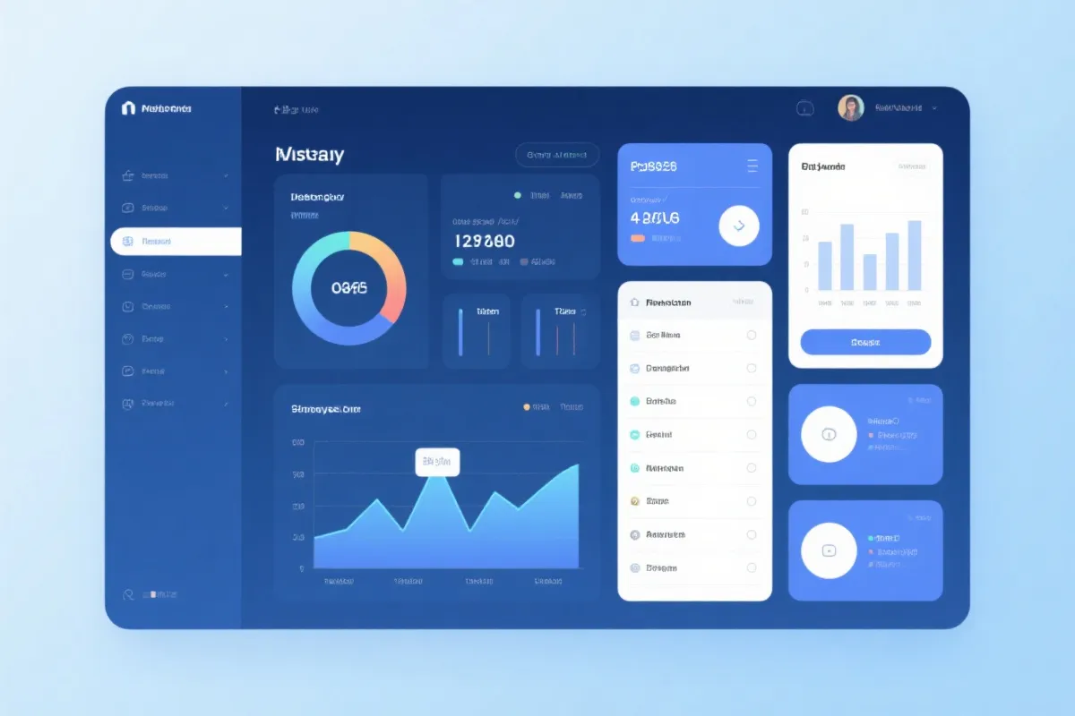 数据可视化组件示意