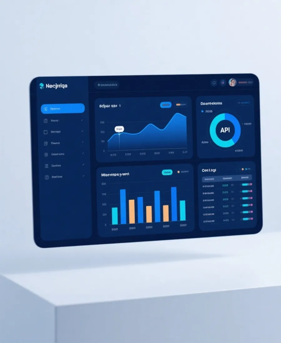 数据查询与接口服务可视化示意图