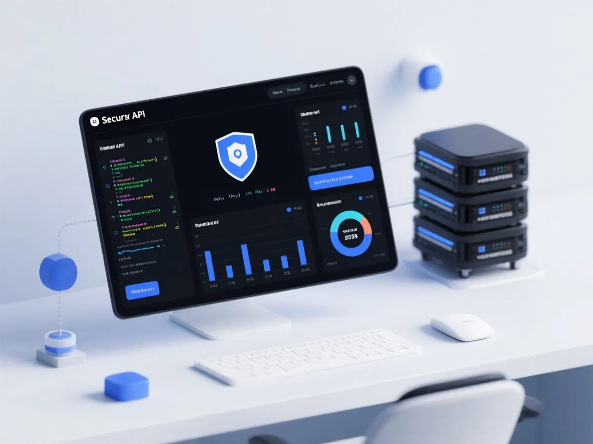 API数据集成与分析示意图